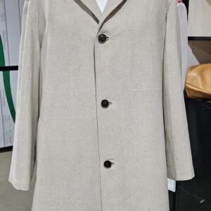 Men’s Wrinkle-Resistant Linen Coat