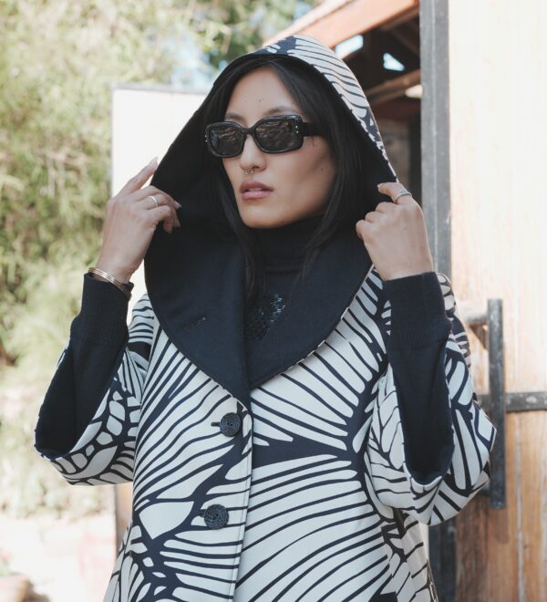 Custom-Fit Reversible Hooded Coat
